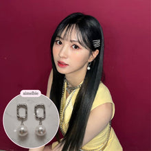 Load image into Gallery viewer, [Aespa Winter Earrings] Judy Earrings - Silver