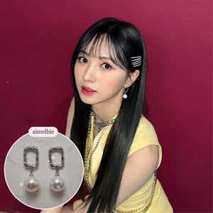 [Aespa Winter Earrings] Judy Earrings - Silver