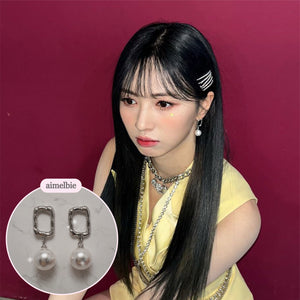 [Aespa Winter Earrings] Judy Earrings - Silver