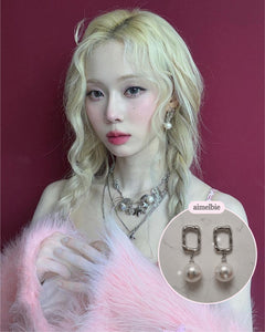 [Aespa Winter Earrings] Judy Earrings - Silver