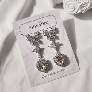 Butterfly and Paradise Shine Earrings