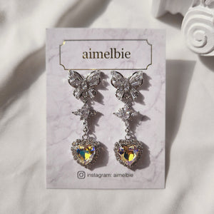 Butterfly and Paradise Shine Earrings