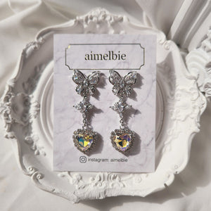 Butterfly and Paradise Shine Earrings