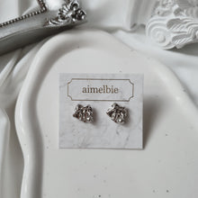 Load image into Gallery viewer, Vintage Fragment Earrings - Silver