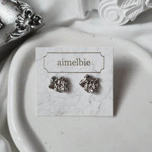 Load image into Gallery viewer, Vintage Fragment Earrings - Silver