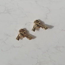 Load image into Gallery viewer, Vintage Knot Earrings - Gold