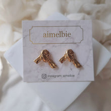 Load image into Gallery viewer, Vintage Knot Earrings - Gold