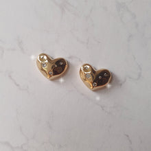 Load image into Gallery viewer, Olivia Heart Earrings - Gold