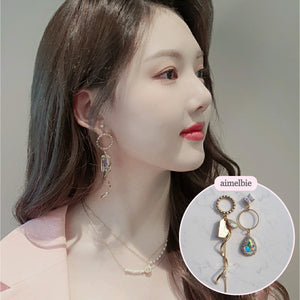 Over the Rainbow Earrings (Kim Sejeong, Gfriend Yerin Earrings)