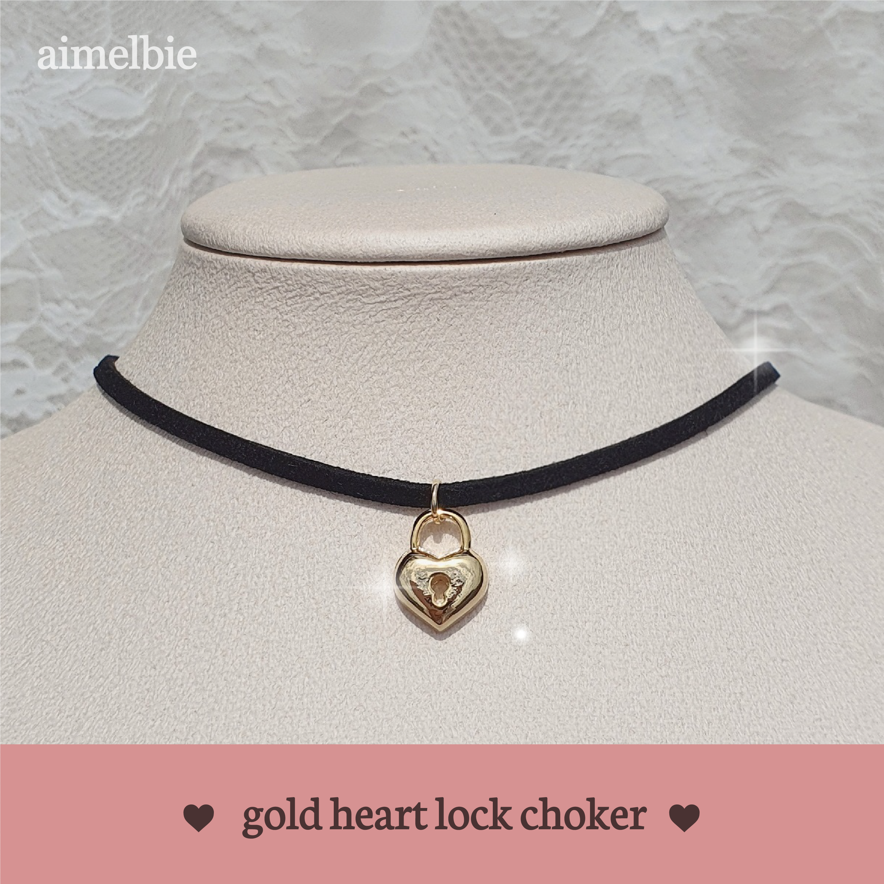 Heart On Lock Necklace – Shining Skies Jewelry