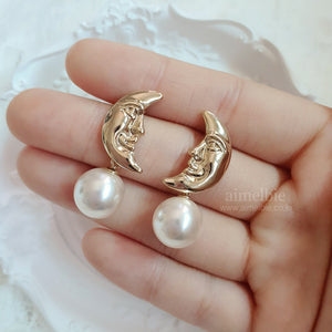 Dear Moon Earrings (WJSN Eunseo, VIVIZ Umji Earrings)