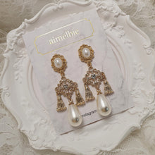 Load image into Gallery viewer, Rococo Chandelier Earrings - Gold