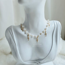 Load image into Gallery viewer, Thunder Rhapsody Choker Necklace - Gold ver.